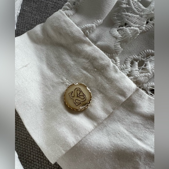 Sandro Button Up Lace Midi Dress - Picture 5 of 9